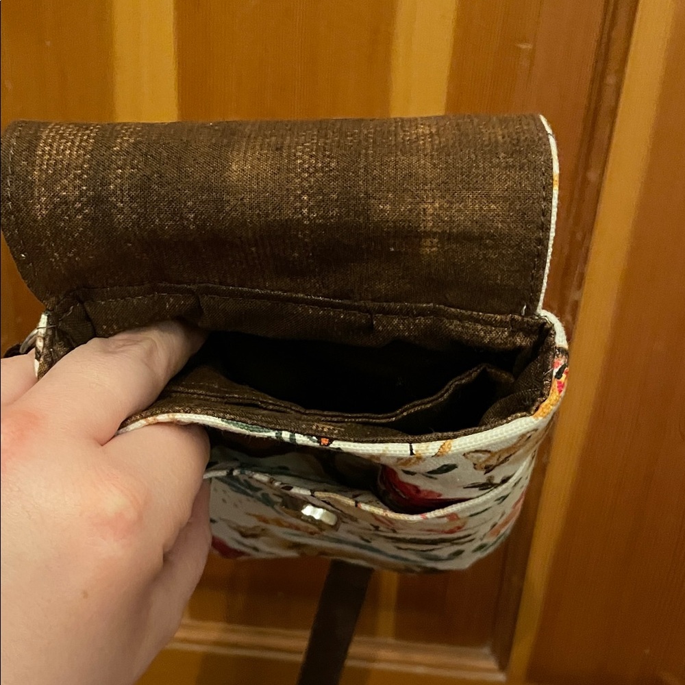 Floral Animal Print small Crossbody Bag - Picture 3 of 4